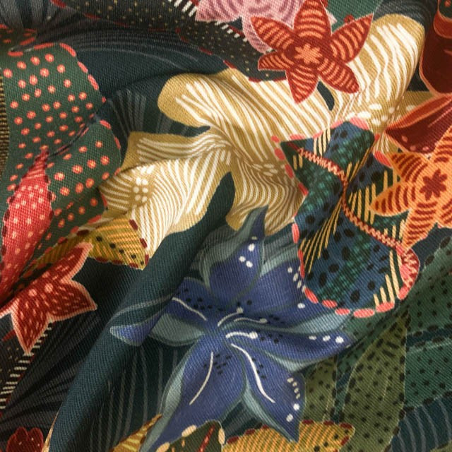 Outdoor Digital Dralond Exotic Flowers - Maison Klem